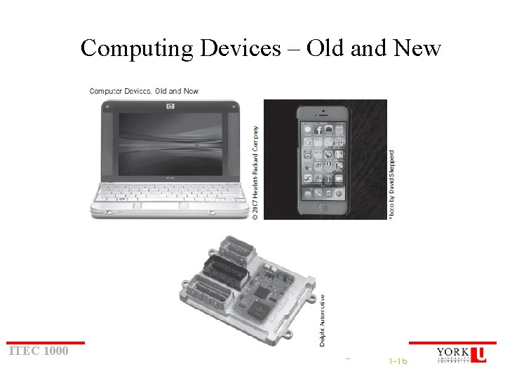Computing Devices – Old and New ITEC 1000 Introduction to Information Technologies 1 -16 Computing Devices – Old and New ITEC 1000 Introduction to Information Technologies 1 -16