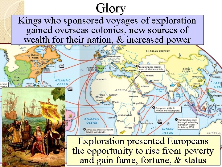 Glory Kings sponsored voyages of possibilities exploration The who Renaissance inspired new gained overseas