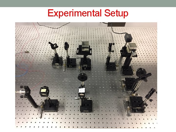 Experimental Setup 