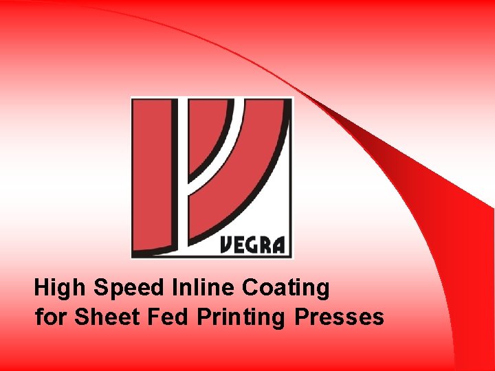 High Speed Inline Coating for Sheet Fed Printing Presses 