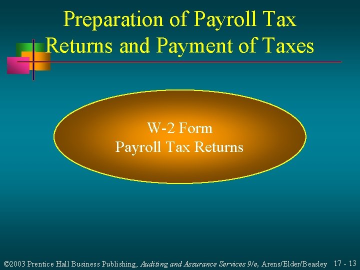 Preparation of Payroll Tax Returns and Payment of Taxes W-2 Form Payroll Tax Returns Preparation of Payroll Tax Returns and Payment of Taxes W-2 Form Payroll Tax Returns