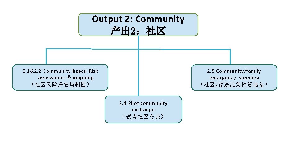Community Risk Mapping Drawing Sample Sharing and Learning on Community Based Disaster Management