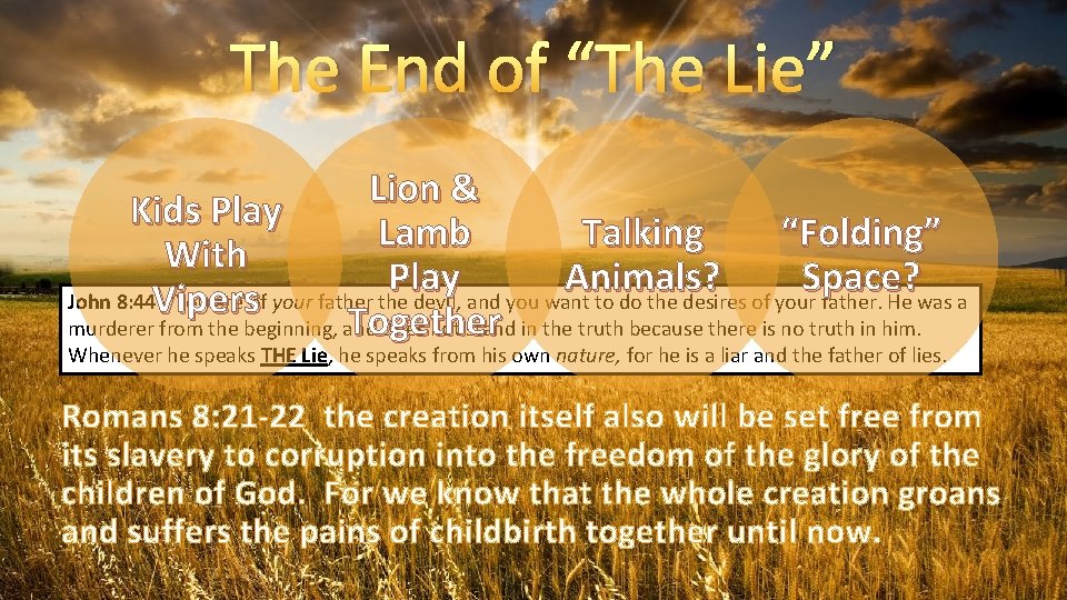 The End of “The Lie” Lion & Kids Play Lamb Talking “Folding” With Play