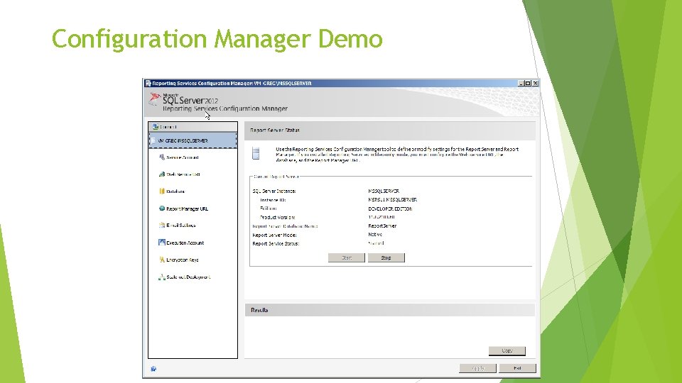 Configuration Manager Demo 