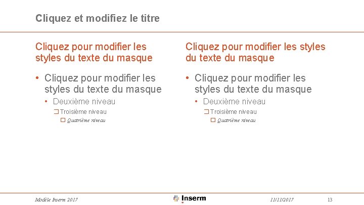 Cliquez et modifiez le titre Cliquez pour modifier les styles du texte du masque