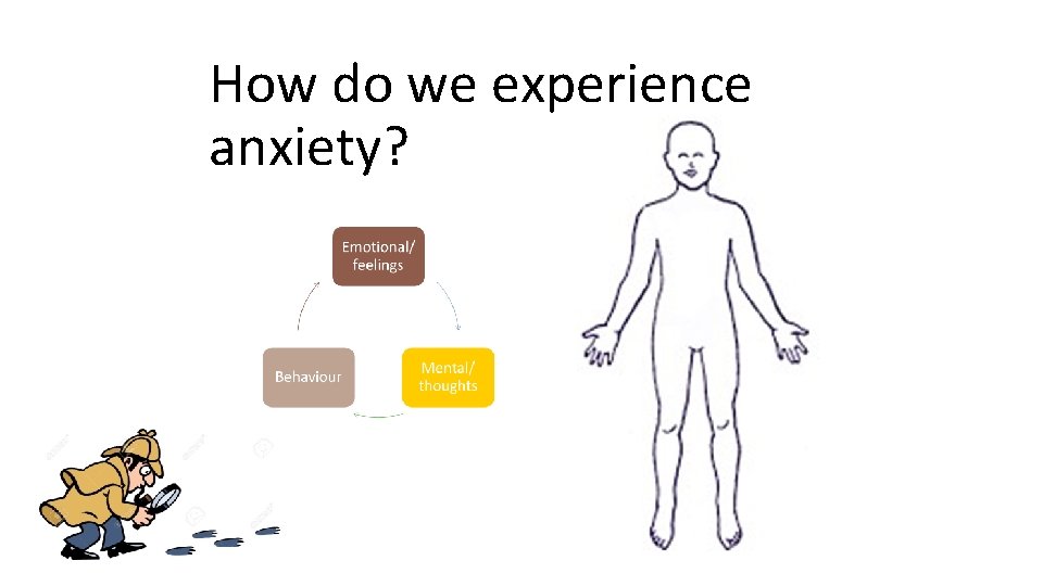 How do we experience anxiety? 