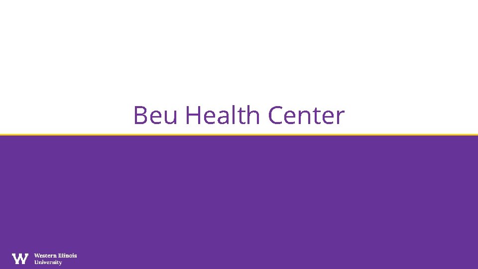 Beu Health Center 