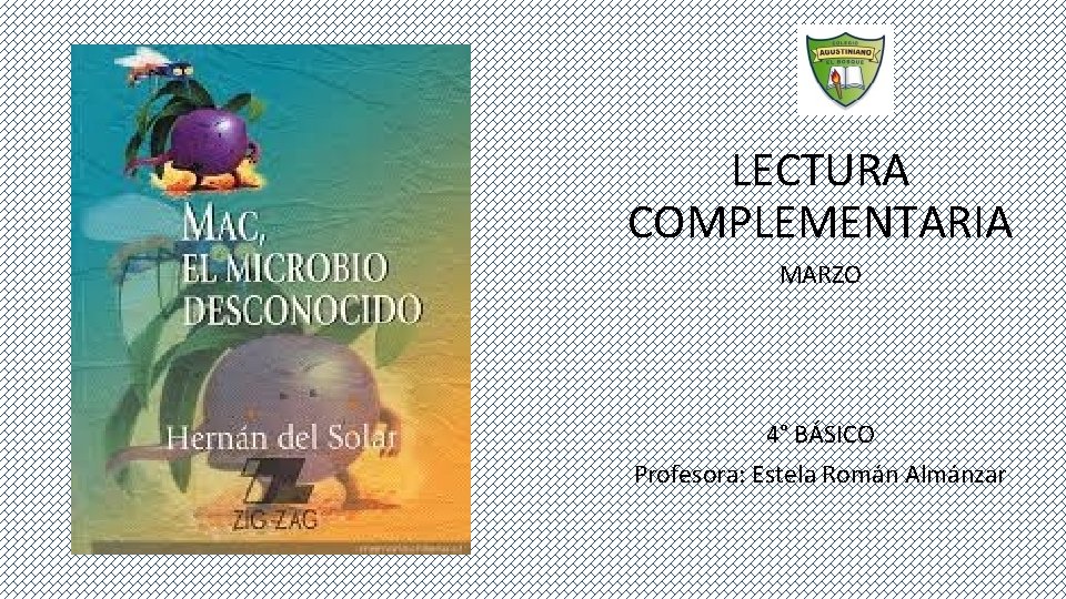 LECTURA COMPLEMENTARIA MARZO 4° BÁSICO Profesora: Estela Román Almánzar 