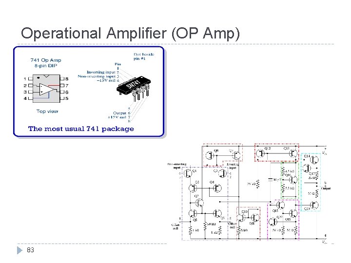 Operational Amplifier (OP Amp) 83 