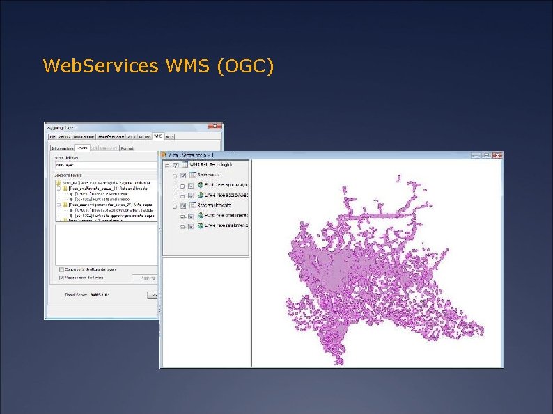 Web. Services WMS (OGC) 