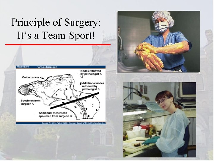Principle of Surgery: It’s a Team Sport! 