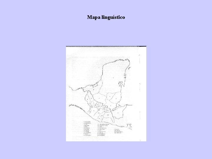 Mapa linguístico 