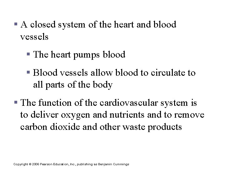 11 PART A The Cardiovascular System Power Point