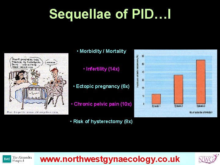 Sequellae of PID…I • Morbidity / Mortality • Infertility (14 x) • Ectopic pregnancy