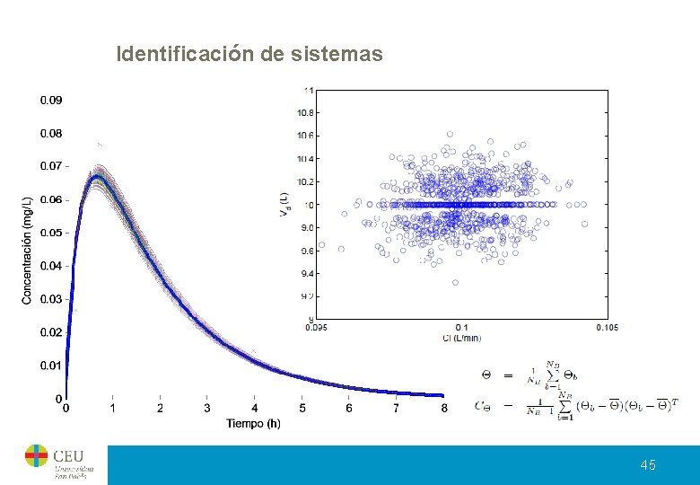 Identificación de sistemas 45 Identificación de sistemas 45