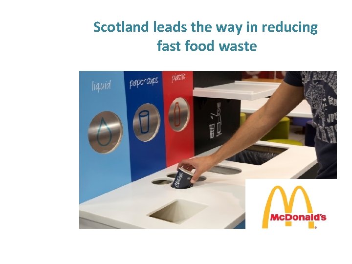 Scotland leads the way in reducing fast food waste 