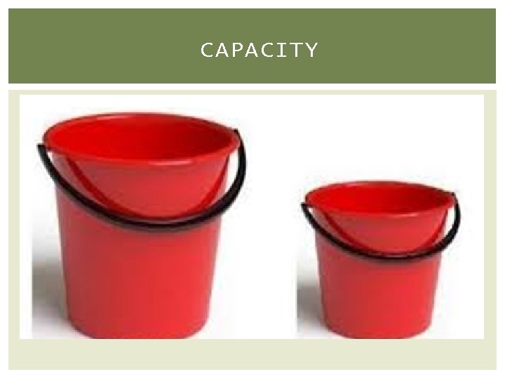 CAPACITY 