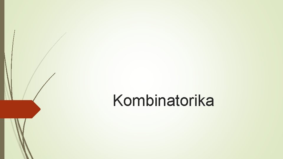 Kombinatorika 