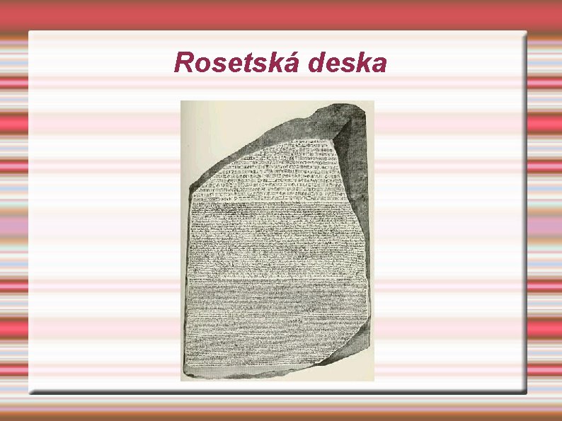 Rosetská deska 