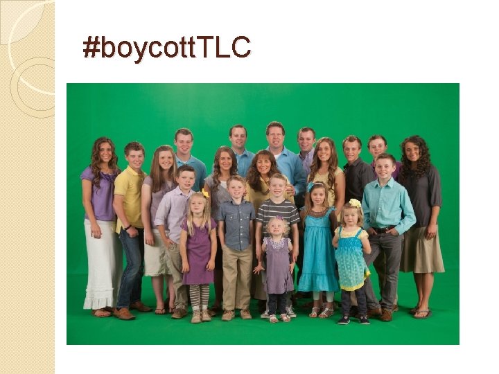 #boycott. TLC 