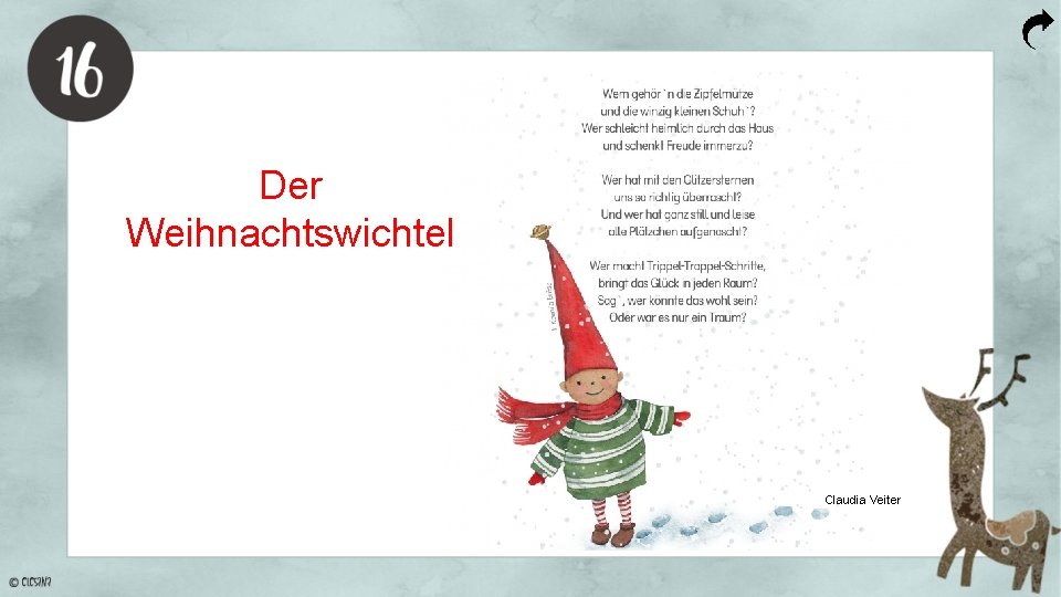 Der Weihnachtswichtel Claudia Veiter 