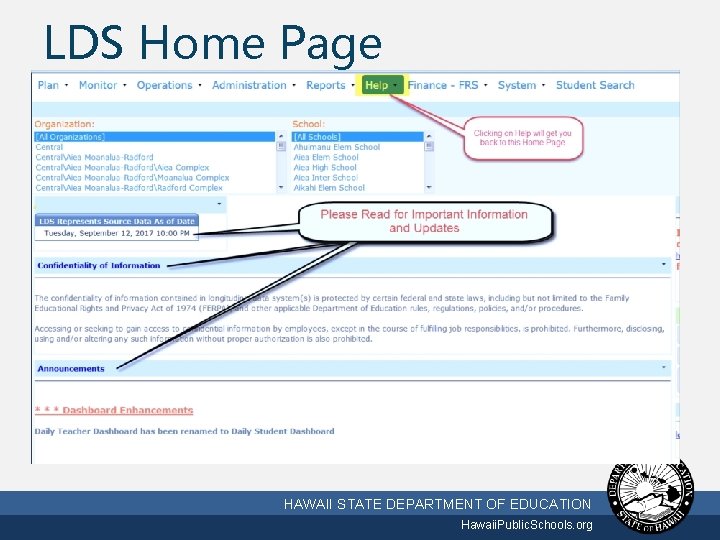 LDS Home Page 3/2/2021 HAWAII STATE DEPARTMENT OF EDUCATION Hawaii. Public. Schools. org 10