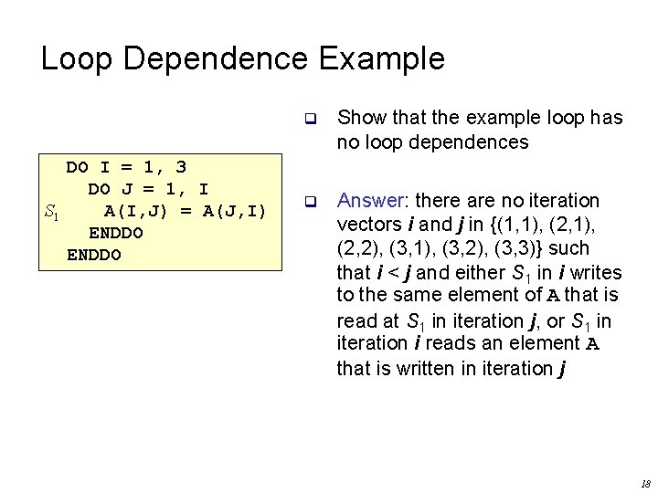 Parallelization Compilation and Platforms 5 LIM 0 Loop