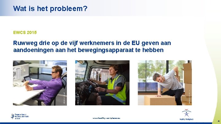 Wat is het probleem? EWCS 2015 ©i. Stockphoto / Antonio. Guillem ©i. Stockphoto /