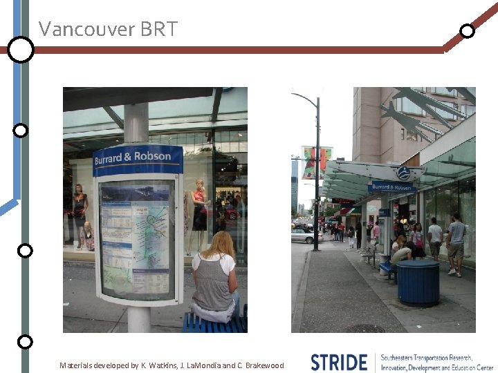 Vancouver BRT Materials developed by K. Watkins, J. La. Mondia and C. Brakewood 