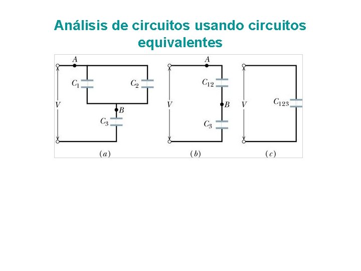 Análisis de circuitos usando circuitos equivalentes 