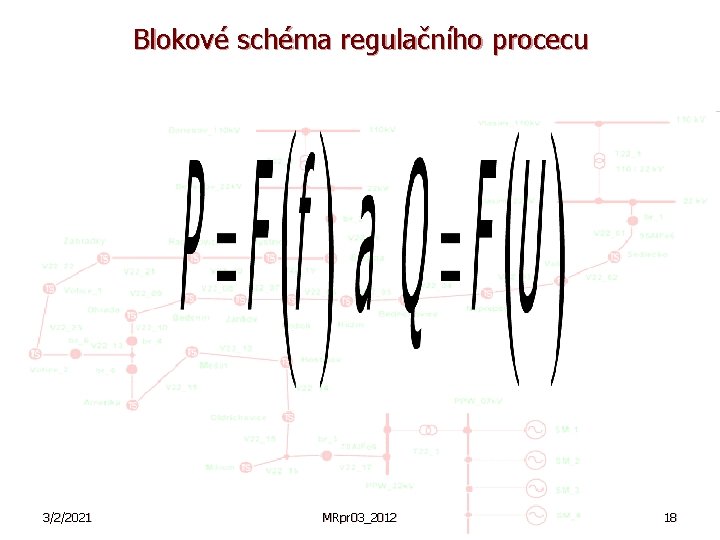 Blokové schéma regulačního procecu 3/2/2021 MRpr 03_2012 18 