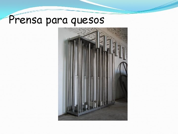 Prensa para quesos 
