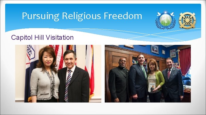 Pursuing Religious Freedom Capitol Hill Visitation 