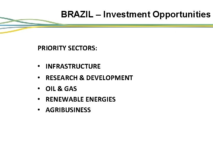 Investment Opportunities in Brazil Some Highlights of Chinese