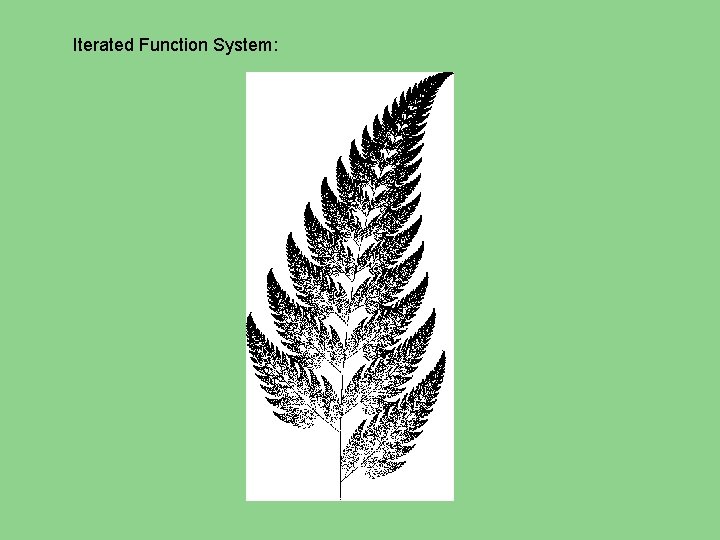 Iterated Function System: 