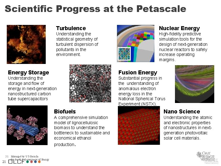 Scientific Progress at the Petascale Nuclear Energy Understanding the statistical geometry of turbulent dispersion