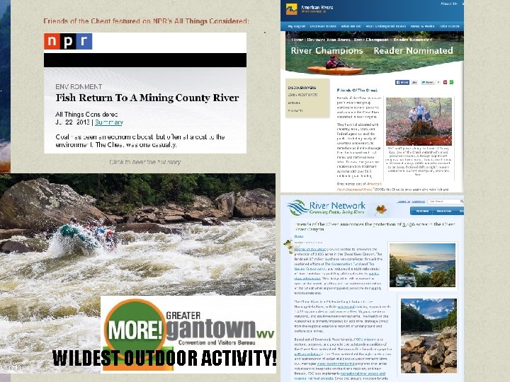 “Etsy” Award Winner! WILDEST OUTDOOR ACTIVITY! “Etsy” Award Winner! WILDEST OUTDOOR ACTIVITY!