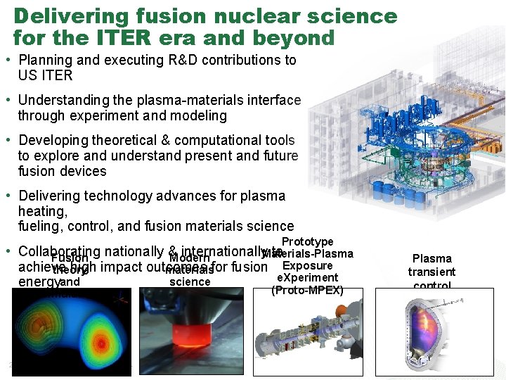 Delivering fusion nuclear science for the ITER era and beyond • Planning and executing