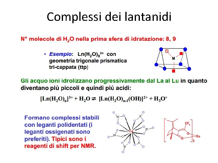 Complessi dei lantanidi 