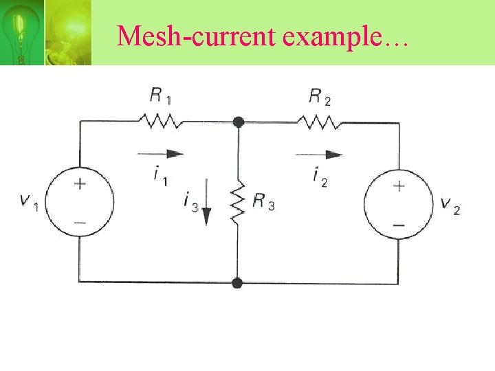 Mesh-current example… 