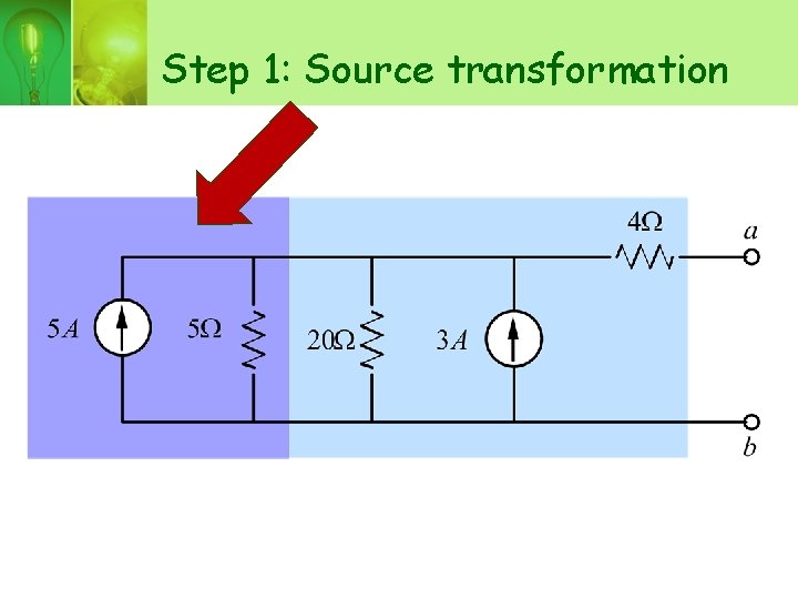 Step 1: Source transformation 