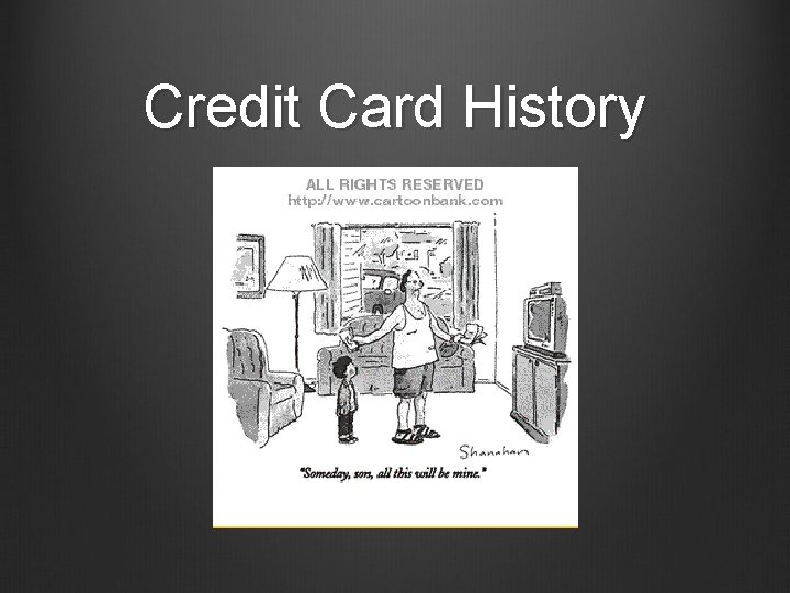 Credit Card History 