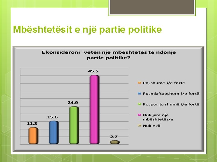 Mbështetësit e një partie politike 