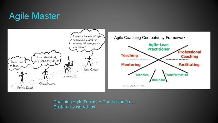 Agile Master Coaching Agile Teams: A Companion for. . . Book by Lyssa Adkins