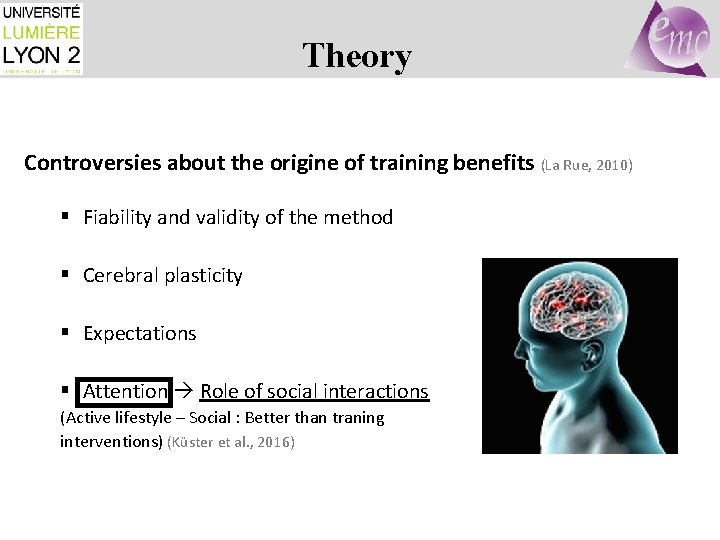 Theory Controversies about the origine of training benefits (La Rue, 2010) § Fiability and