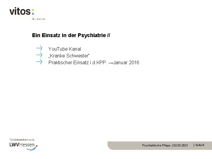 Ein Einsatz in der Psychiatrie // You. Tube Kanal „Kranke Schwester“ Praktischer Einsatz i.