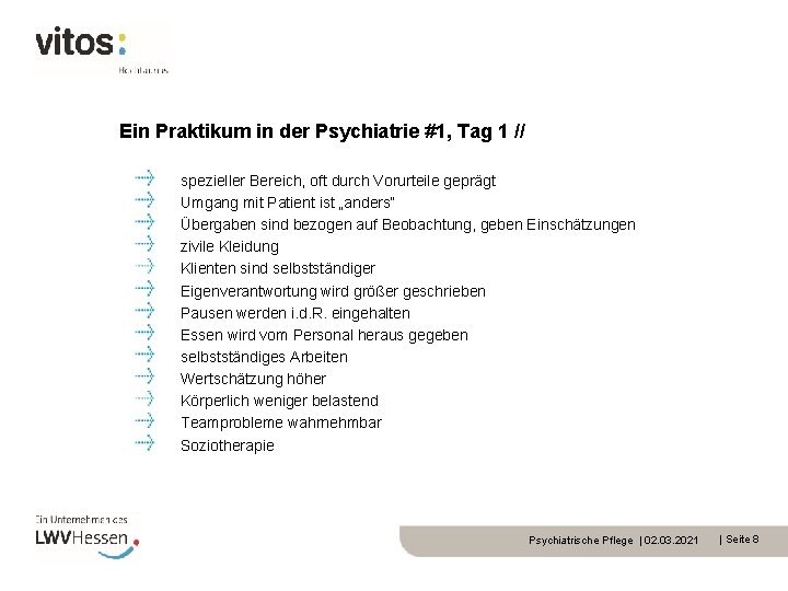 Ein Praktikum in der Psychiatrie #1, Tag 1 // spezieller Bereich, oft durch Vorurteile