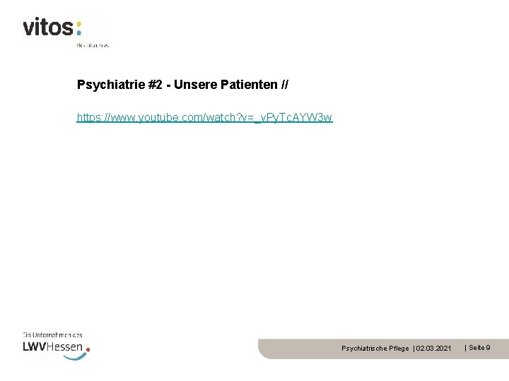 Psychiatrie #2 - Unsere Patienten // https: //www. youtube. com/watch? v=_v. Py. Tc. AYW