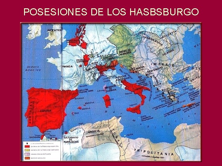 POSESIONES DE LOS HASBSBURGO 