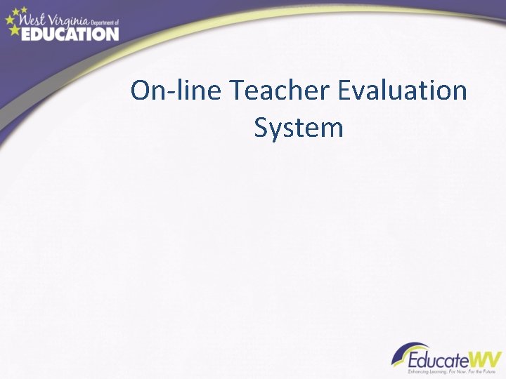 On-line Teacher Evaluation System 